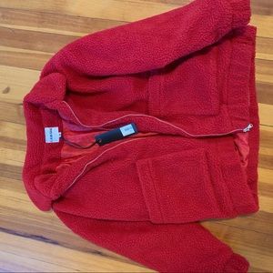 I.AM.GIA Red Pixie Coat